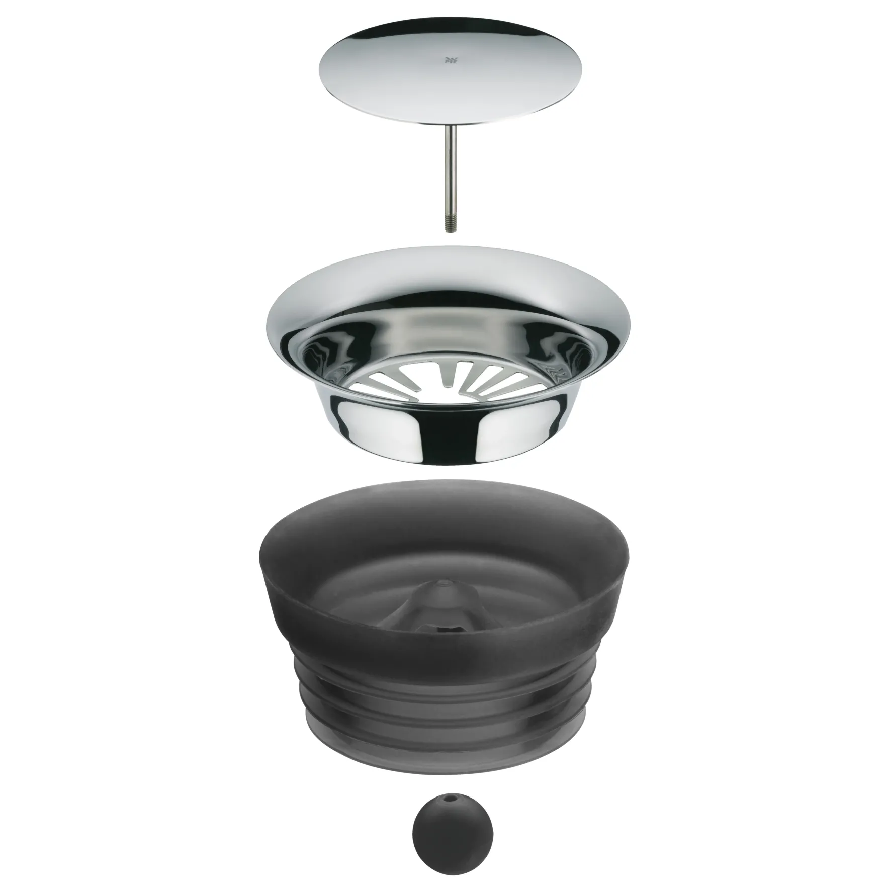 Karaffen & Dekanter|WMF Basic Wasserkaraffe, 0,75 l, Schwarz