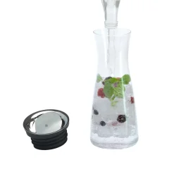 Karaffen & Dekanter|WMF Basic Wasserkaraffe, 0,75 l, Schwarz