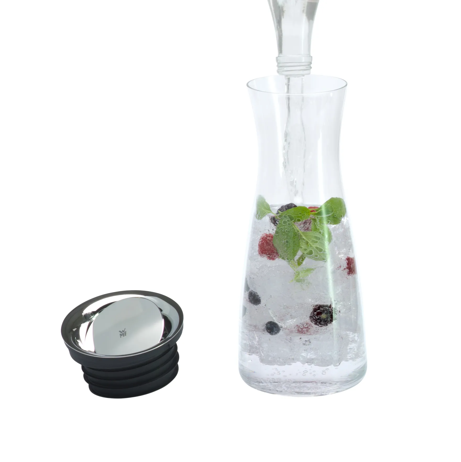 Karaffen & Dekanter|WMF Basic Wasserkaraffe, 0,75 l, Schwarz