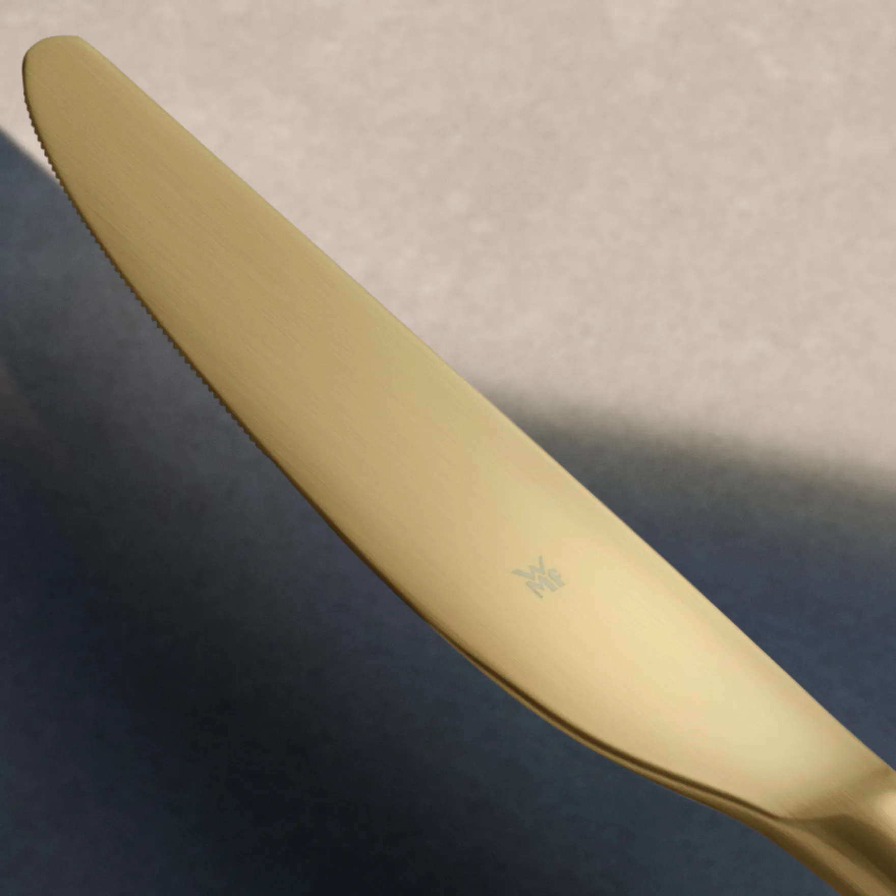 Besteck-Sets|WMF Boston Besteck-Set, Champagner Gold, 24-teilig, Cromargan®