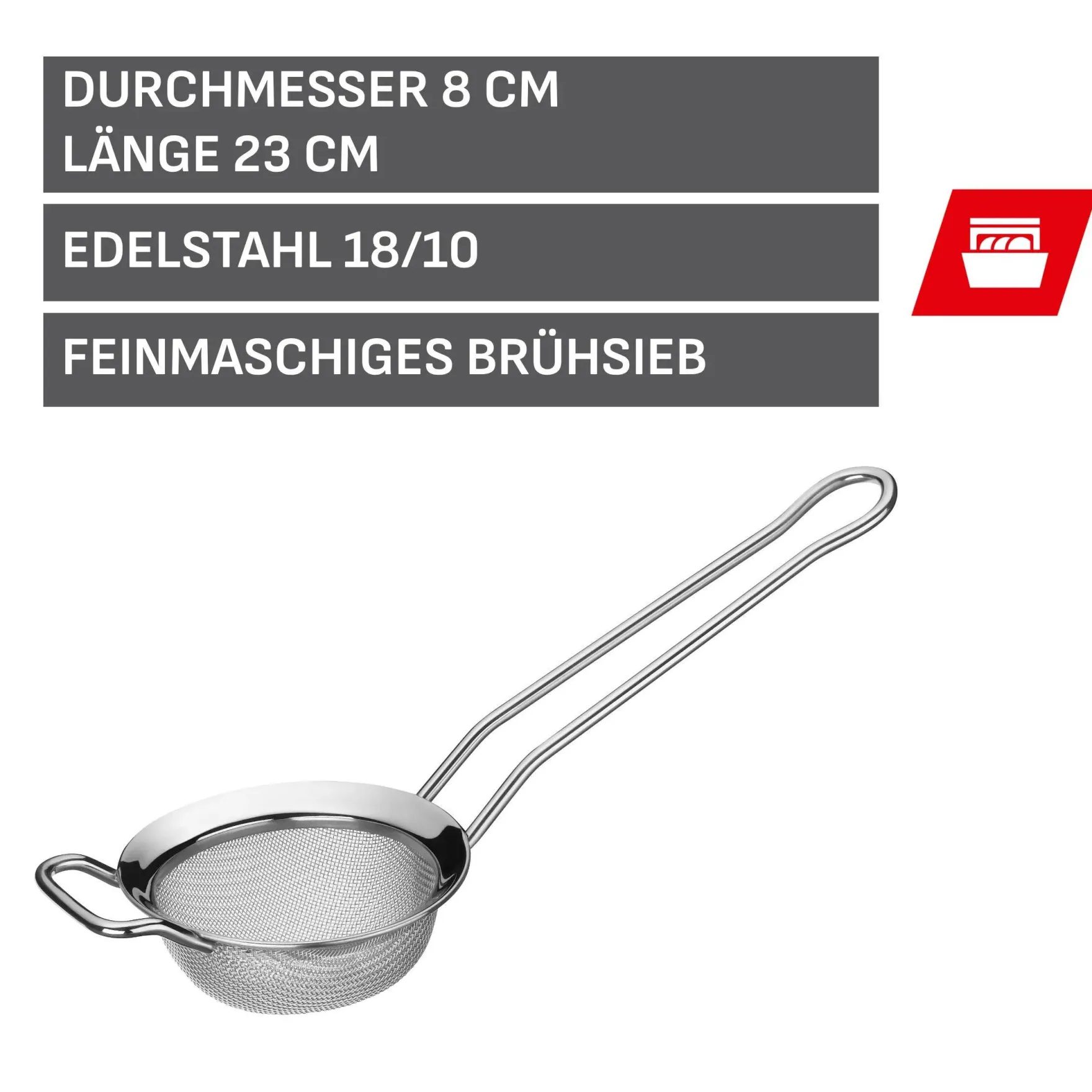 Küchenutensilien|WMF Brühsieb, 8 cm
