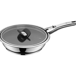 Induktionspfannen|Bratpfannen|WMF Click&Serve Bratpfanne mit Antihaftversiegelung, 24 cm