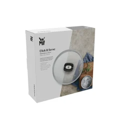 Pfannendeckel|Zubehör Töpfe|WMF Click&Serve Glasdeckel, 20 cm
