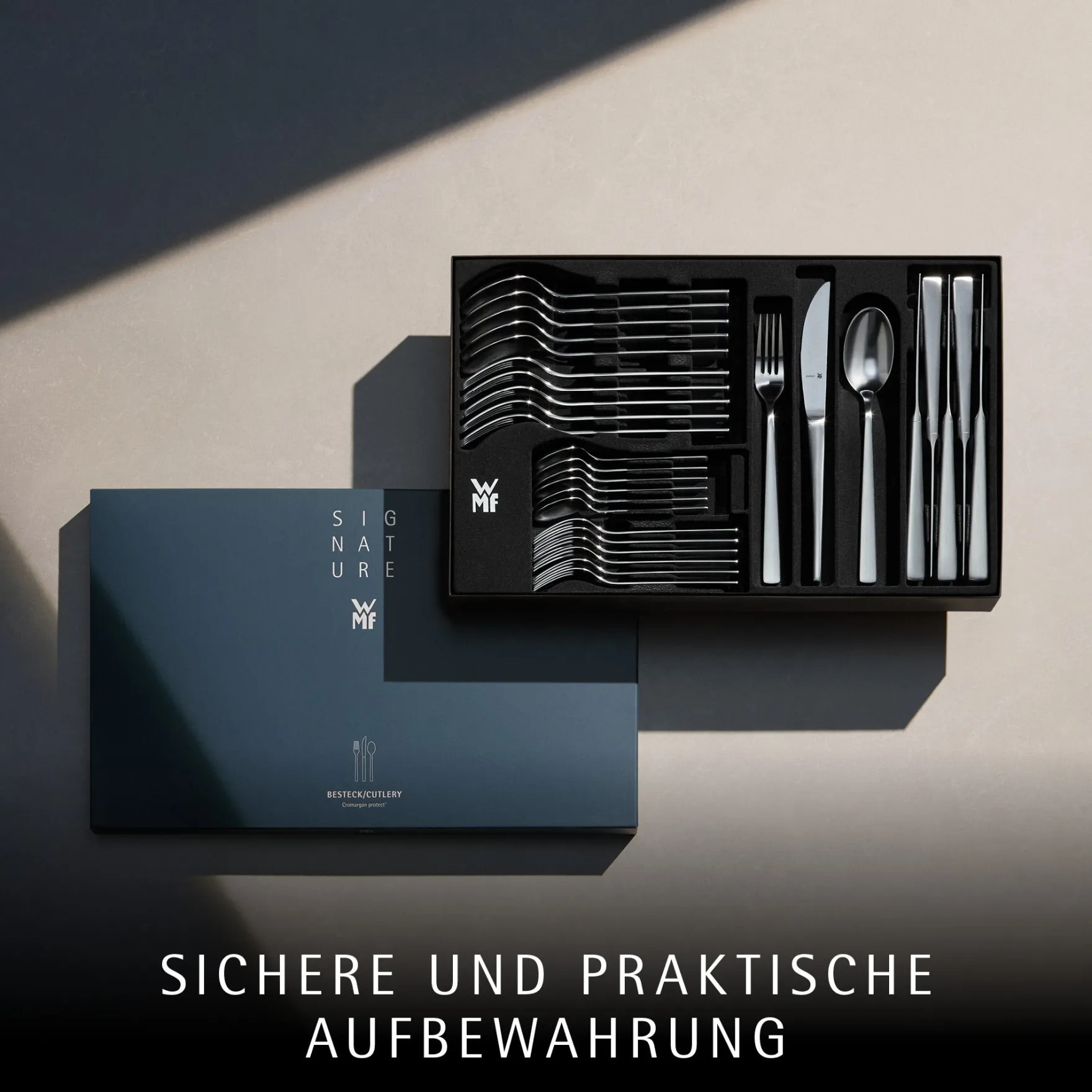 Besteck-Sets|WMF Corvo Besteck-Set, 30-teilig, Cromargan protect®
