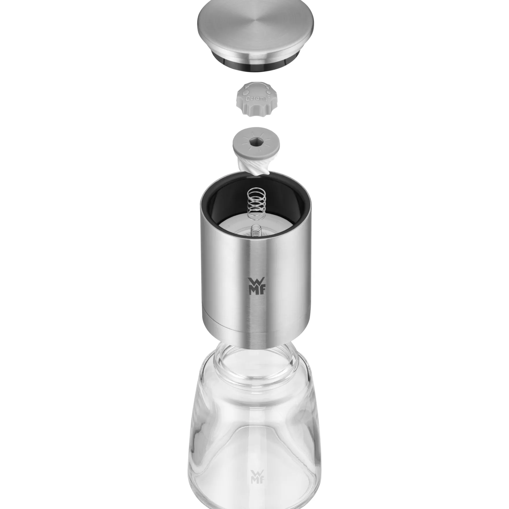 Salz- & Pfeffermühlen|Gewürzmühlen|WMF De Luxe Gewürzmühle, 14 cm