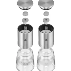 Salz- & Pfeffermühlen|Gewürzmühlen|WMF De Luxe Gewürzmühlen-Set, 2-teilig