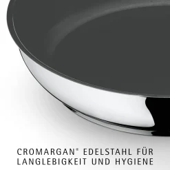 Küchenutensilien|Induktionspfannen|WMF Devil Bratpfannen-Set, 3-teilig, 24 cm + 28 cm + Pfannenwender