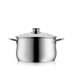 Kochtöpfe|Induktionstöpfe|WMF Diadem Plus Kochtopf mit Deckel, 20 cm
