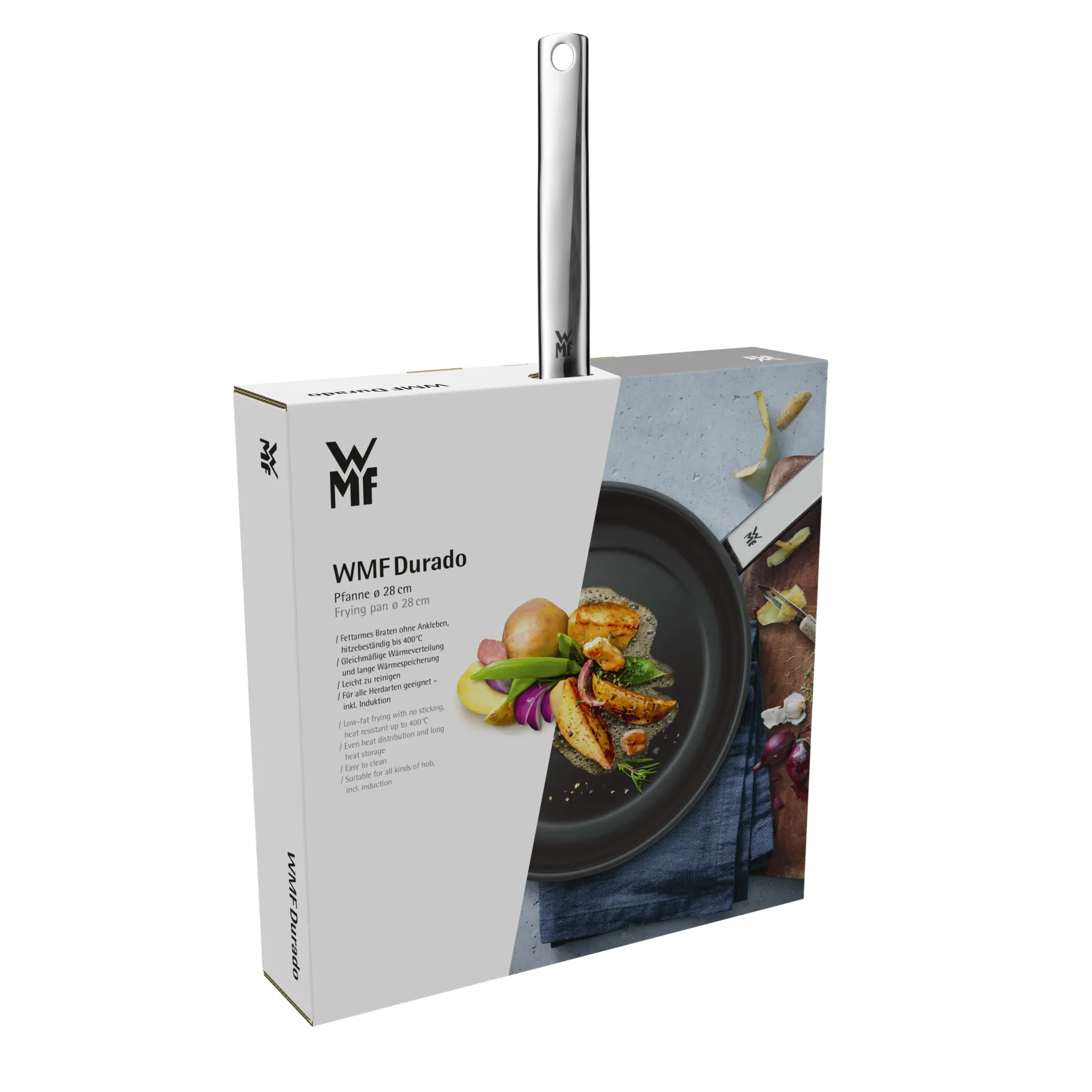 Bratpfannen|Induktionspfannen|WMF Durado Stielpfanne, 28 cm