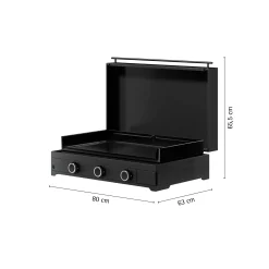 Plancha Grills|WMF Edition One Plancha-Set, 75 cm, Gas