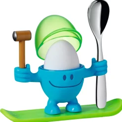 Eierbecher|WMF Eierbecher McEgg mit Löffel, Blau