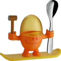 Eierbecher|WMF Eierbecher McEgg mit Löffel, Orange