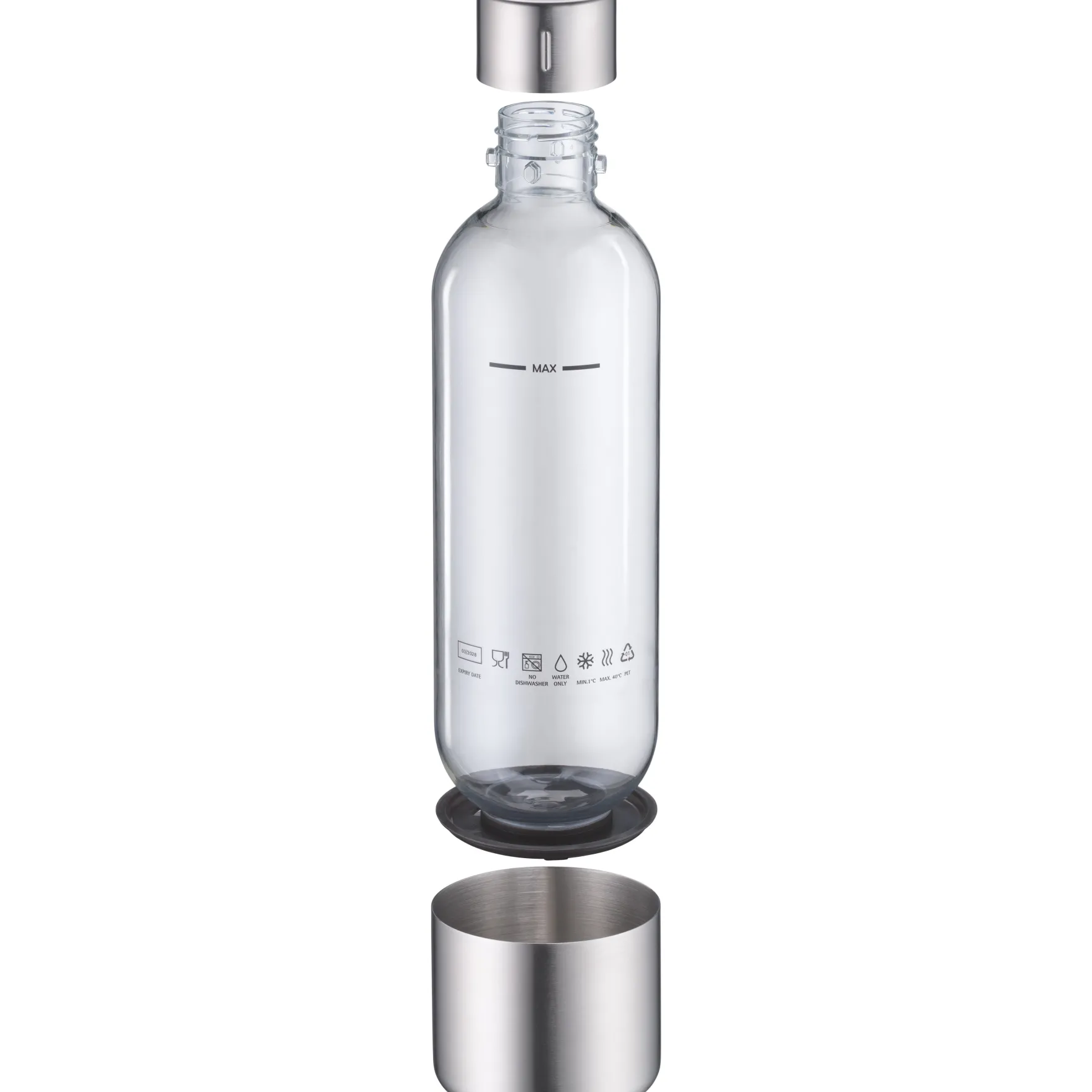 Wassersprudler|WMF Element One Flasche für Wassersprudler