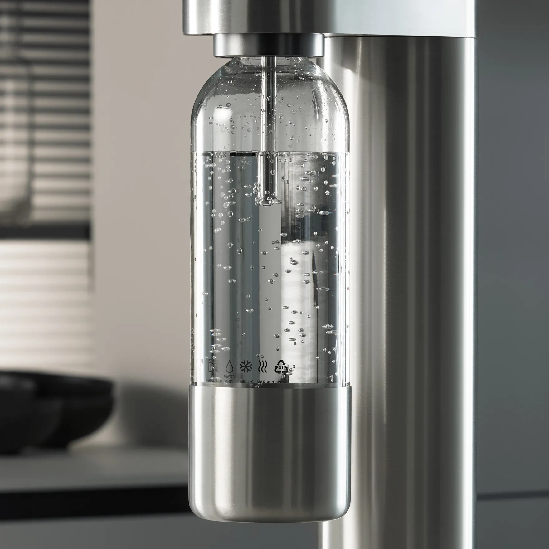 Wassersprudler|WMF Element One Flasche für Wassersprudler