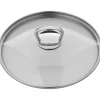 Pfannendeckel|WMF Ersatz-Glasdeckel mit eckigem Griff, 20 cm