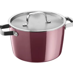 Kochtöpfe|Induktionstöpfe|WMF Fusiontec Aromatic Kochtopf, 24 cm, Rose Quartz