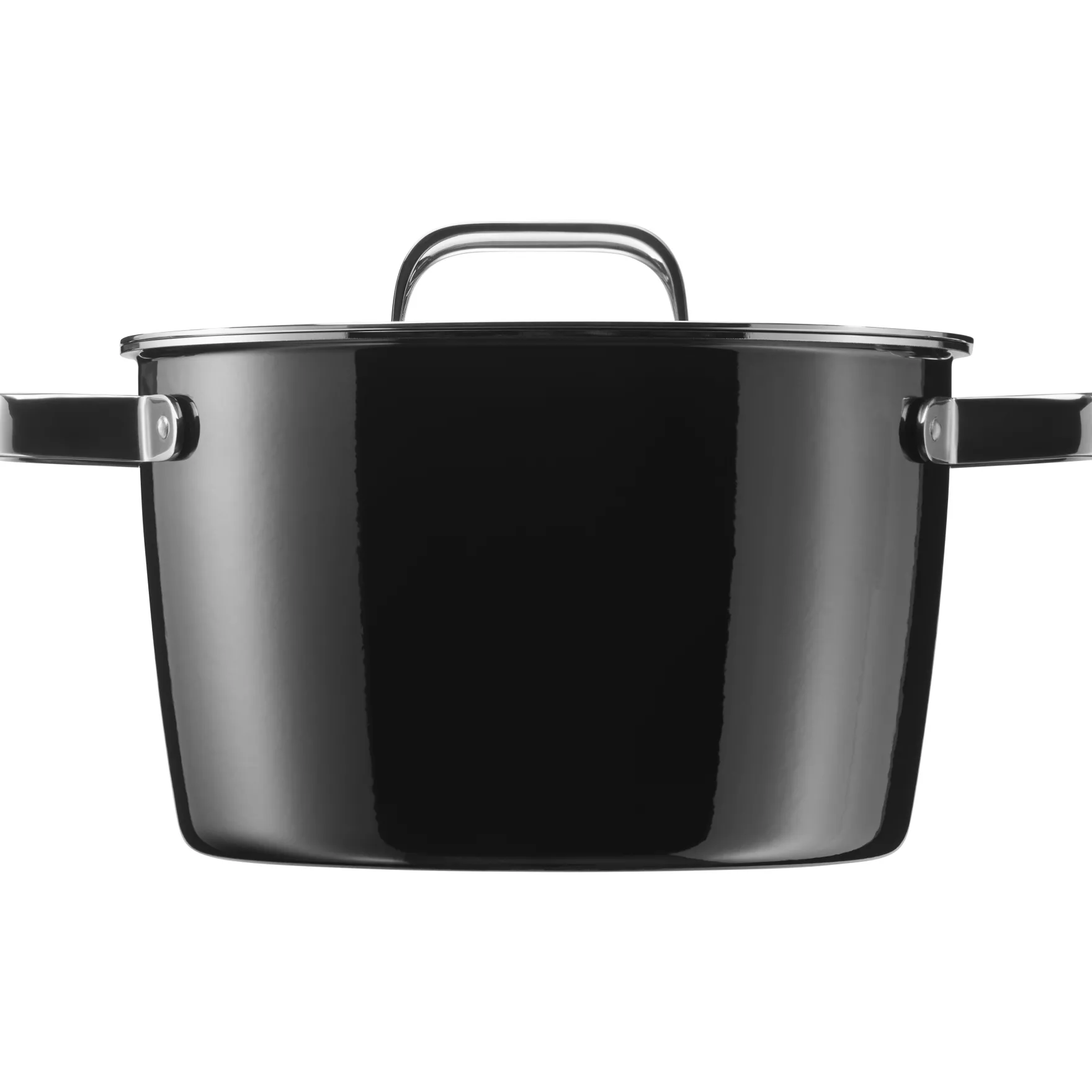 Kochtöpfe|Induktionstöpfe|WMF Fusiontec Aromatic Kochtopf, 22 cm, Schwarz