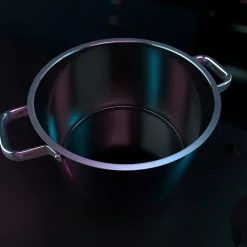 Kochtöpfe|Induktionstöpfe|WMF Fusiontec Aromatic Kochtopf, 24 cm, Black