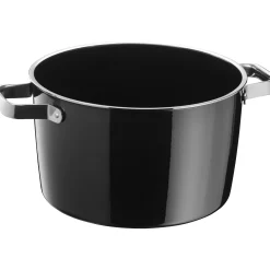 Kochtöpfe|Induktionstöpfe|WMF Fusiontec Aromatic Kochtopf, 24 cm, Black