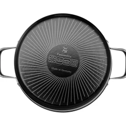 Kochtöpfe|Induktionstöpfe|WMF Fusiontec Aromatic Kochtopf, 24 cm, Black