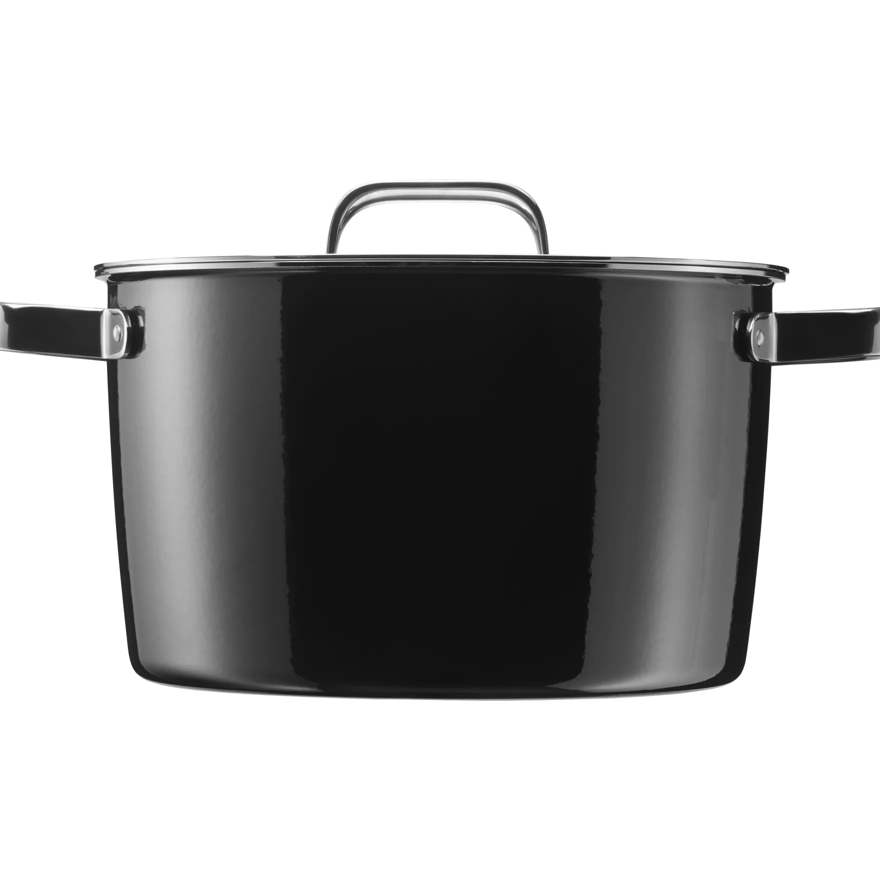Kochtöpfe|Induktionstöpfe|WMF Fusiontec Aromatic Kochtopf, 24 cm, Black