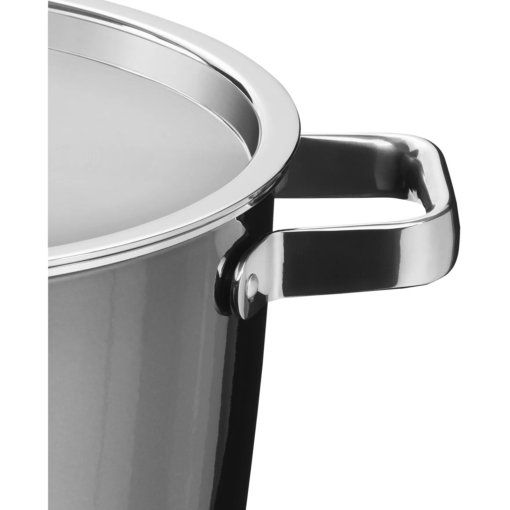 Kochtöpfe|Induktionstöpfe|WMF Fusiontec Aromatic Kochtopf, 24 cm, Black