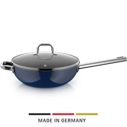 Woks|WMF Fusiontec Mineral Pro, Wok mit Deckel, 28 cm, Tim Raue Edition