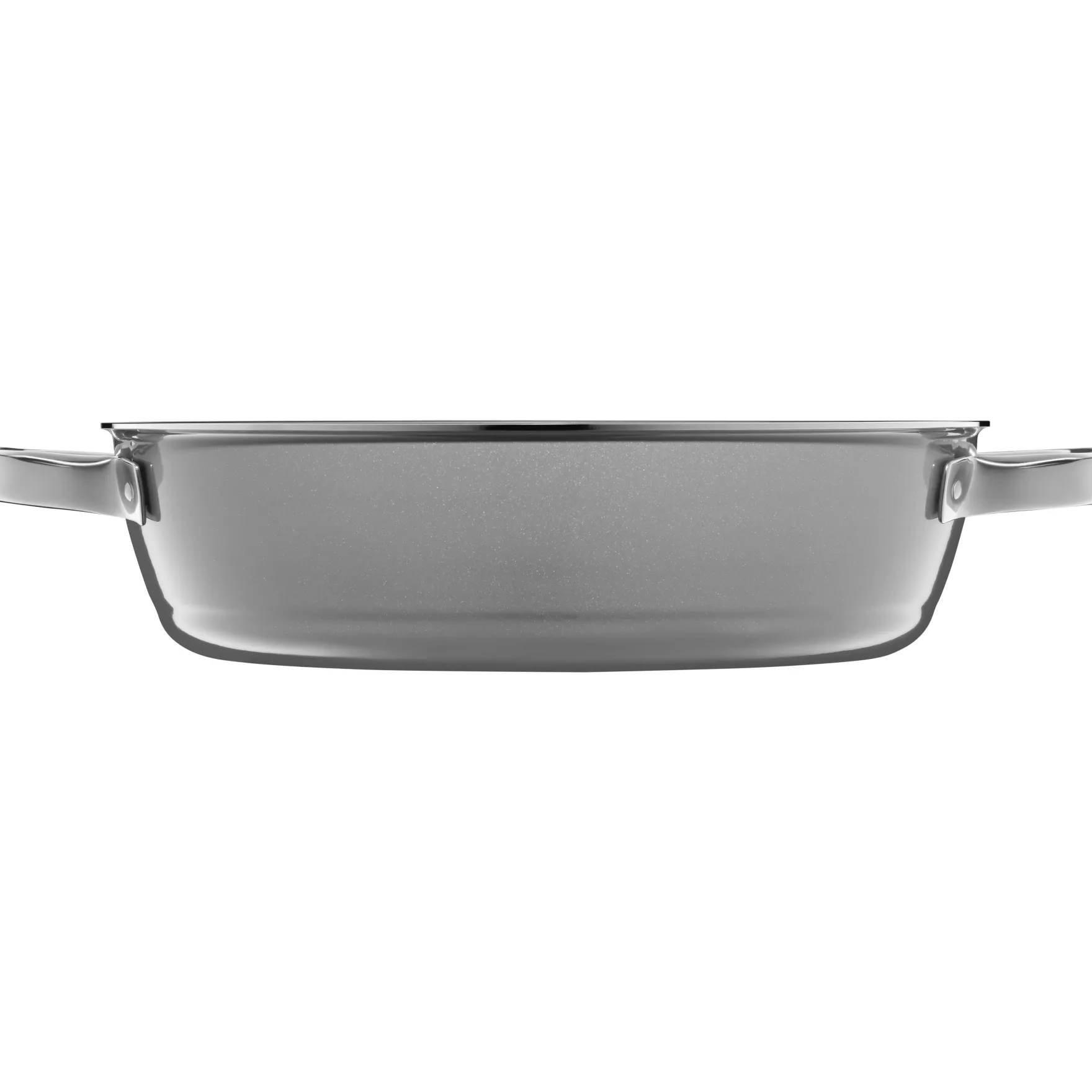 Schmorpfannen|Pfannen Mit Deckel|WMF Fusiontec Mineral Schmorpfanne mit Glasdeckel, 24 cm, Platinum