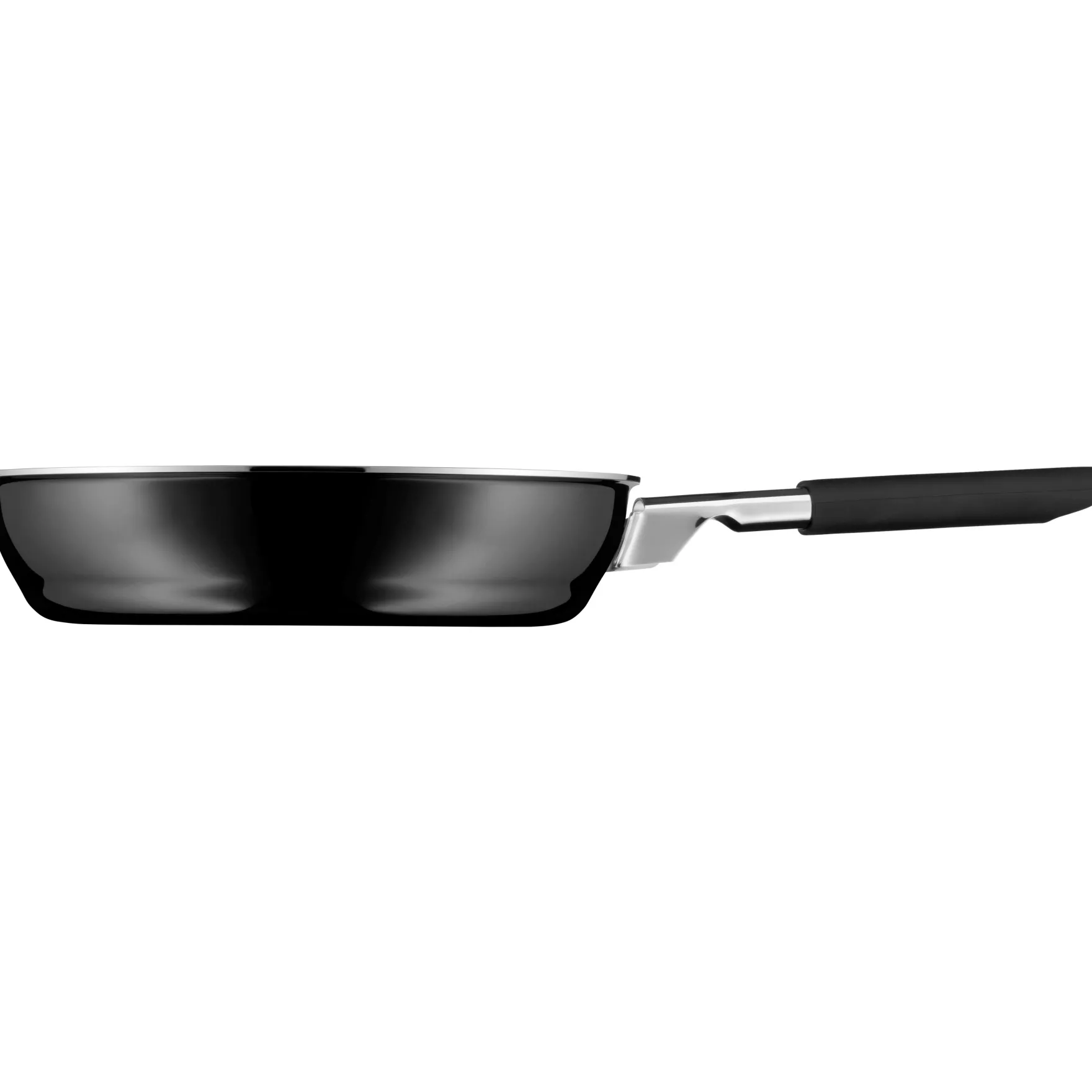 Bratpfannen|WMF Fusiontec Mineral Stielpfanne, 24 cm, Black