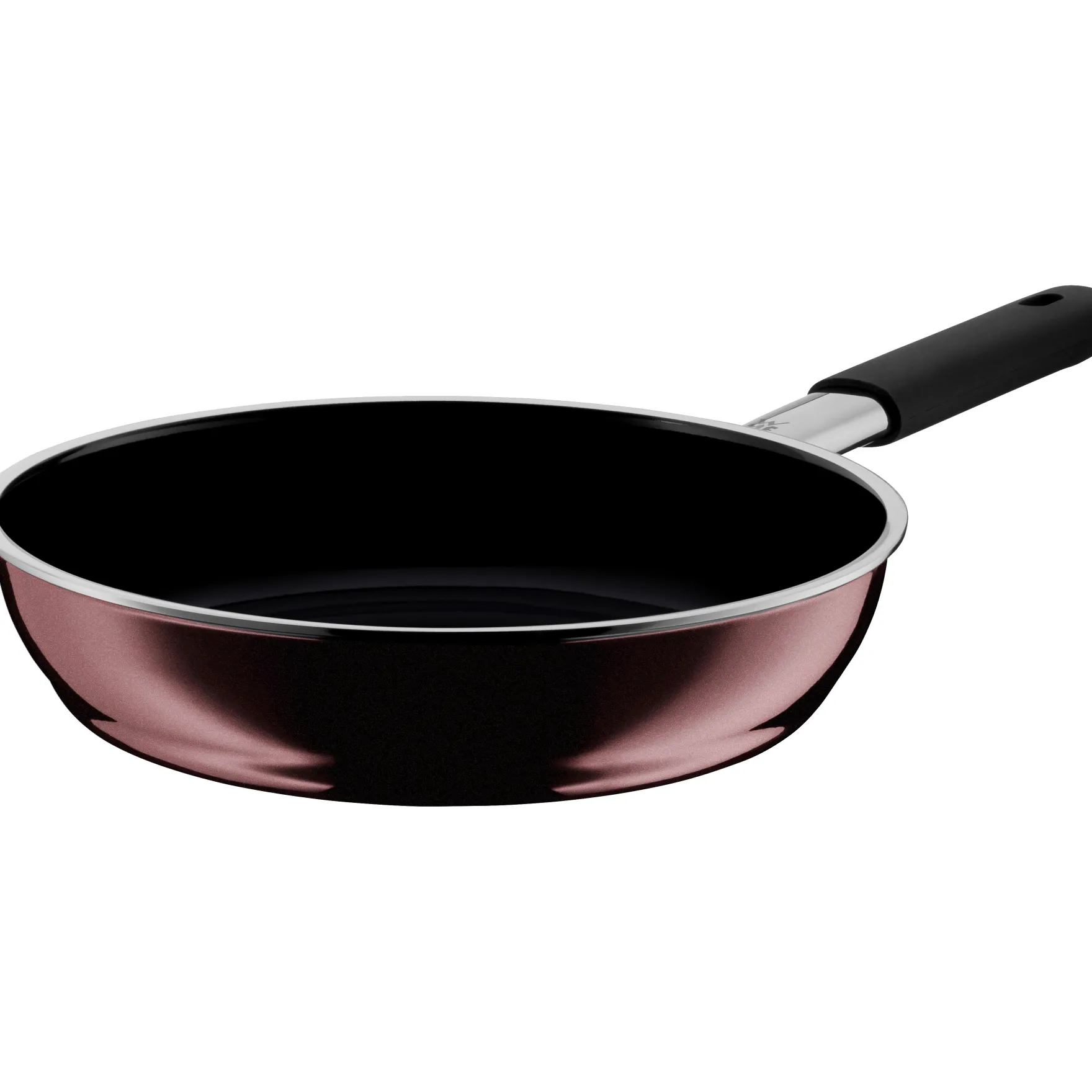 Bratpfannen|WMF Fusiontec Mineral Stielpfanne, 24 cm, Rose Quartz
