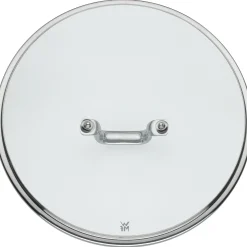 Woks|WMF Fusiontec Mineral Wok mit Glasdeckel, 28 cm, Platinum