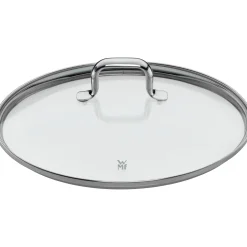 Woks|WMF Fusiontec Mineral Wok mit Glasdeckel, 28 cm, Platinum