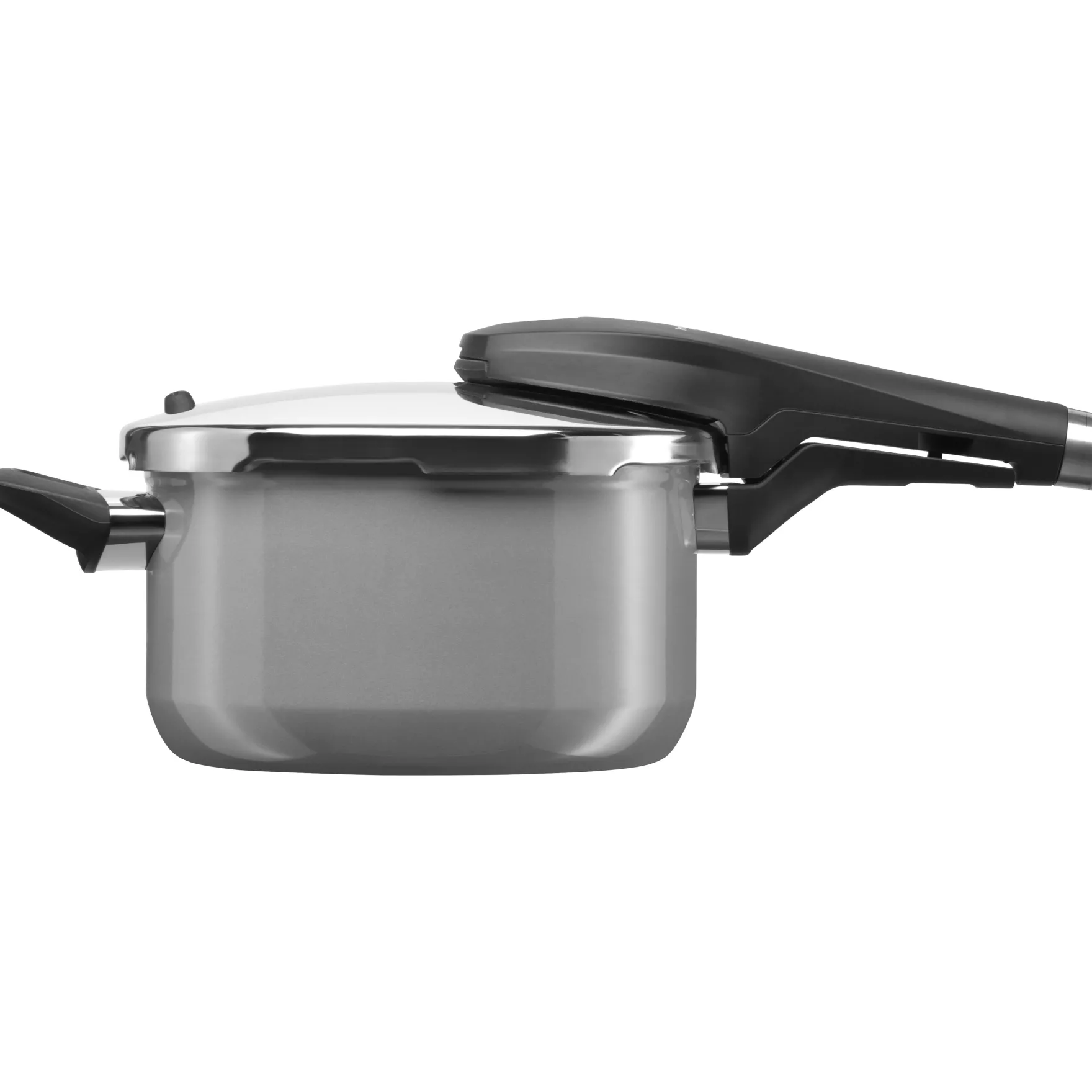 Schnellkochtöpfe|Induktionstöpfe|WMF Fusiontec Perfect Premium Schnellkochtopf, 22 cm, 4,5 l Platinum