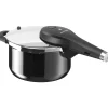 Schnellkochtöpfe|Induktionstöpfe|WMF Fusiontec Perfect Premium Schnellkochtopf, 22 cm, 4,5 Liter, Black