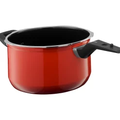Schnellkochtöpfe|Induktionstöpfe|WMF Fusiontec Perfect Premium Schnellkochtopf, 22 cm, 4,5 l Red
