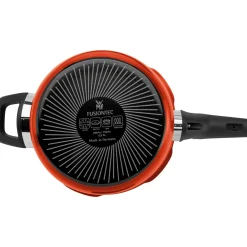 Schnellkochtöpfe|Induktionstöpfe|WMF Fusiontec Perfect Premium Schnellkochtopf, 22 cm, 4,5 l Red
