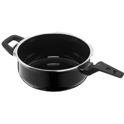 Induktionstöpfe|WMF Fusiontec Perfect Premium Schnellkochtopf, 22 cm, 3,0 Liter, Black