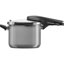 Schnellkochtöpfe|Induktionstöpfe|WMF Fusiontec Perfect Premium Schnellkochtopf, 22 cm, 6,5 Liter, Platinum