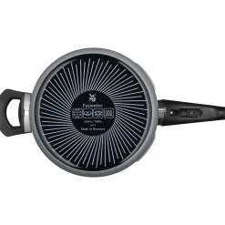 Schnellkochtöpfe|Induktionstöpfe|WMF Fusiontec Perfect Schnellkochtopf, 22 cm, 4,5 l Platinum