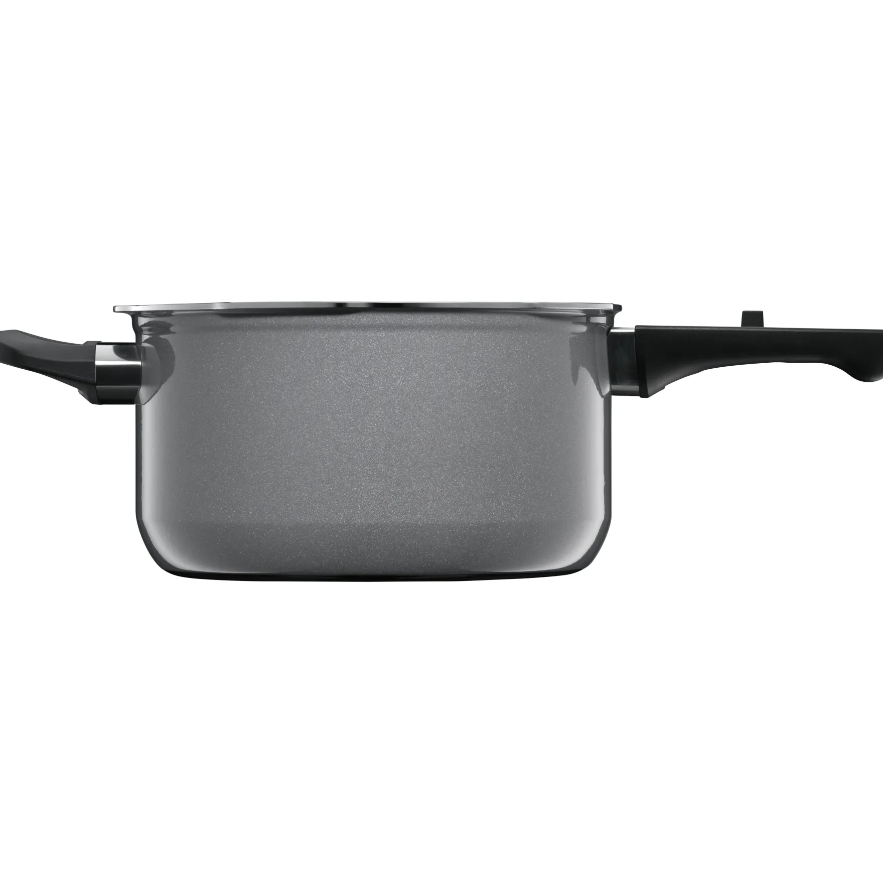 Schnellkochtöpfe|Induktionstöpfe|WMF Fusiontec Perfect Schnellkochtopf, 22 cm, 4,5 l Platinum