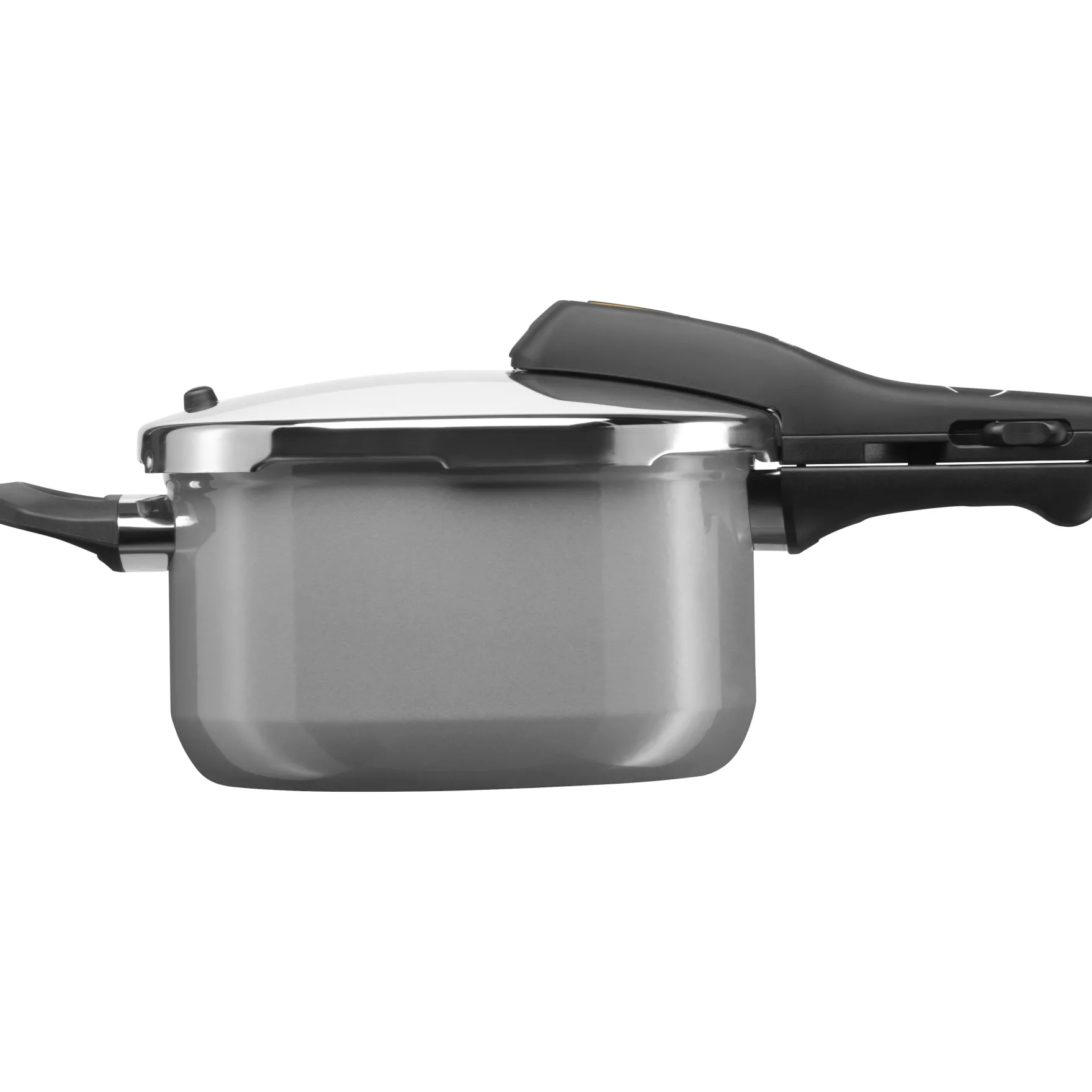 Schnellkochtöpfe|Induktionstöpfe|WMF Fusiontec Perfect Schnellkochtopf, 22 cm, 4,5 l Platinum