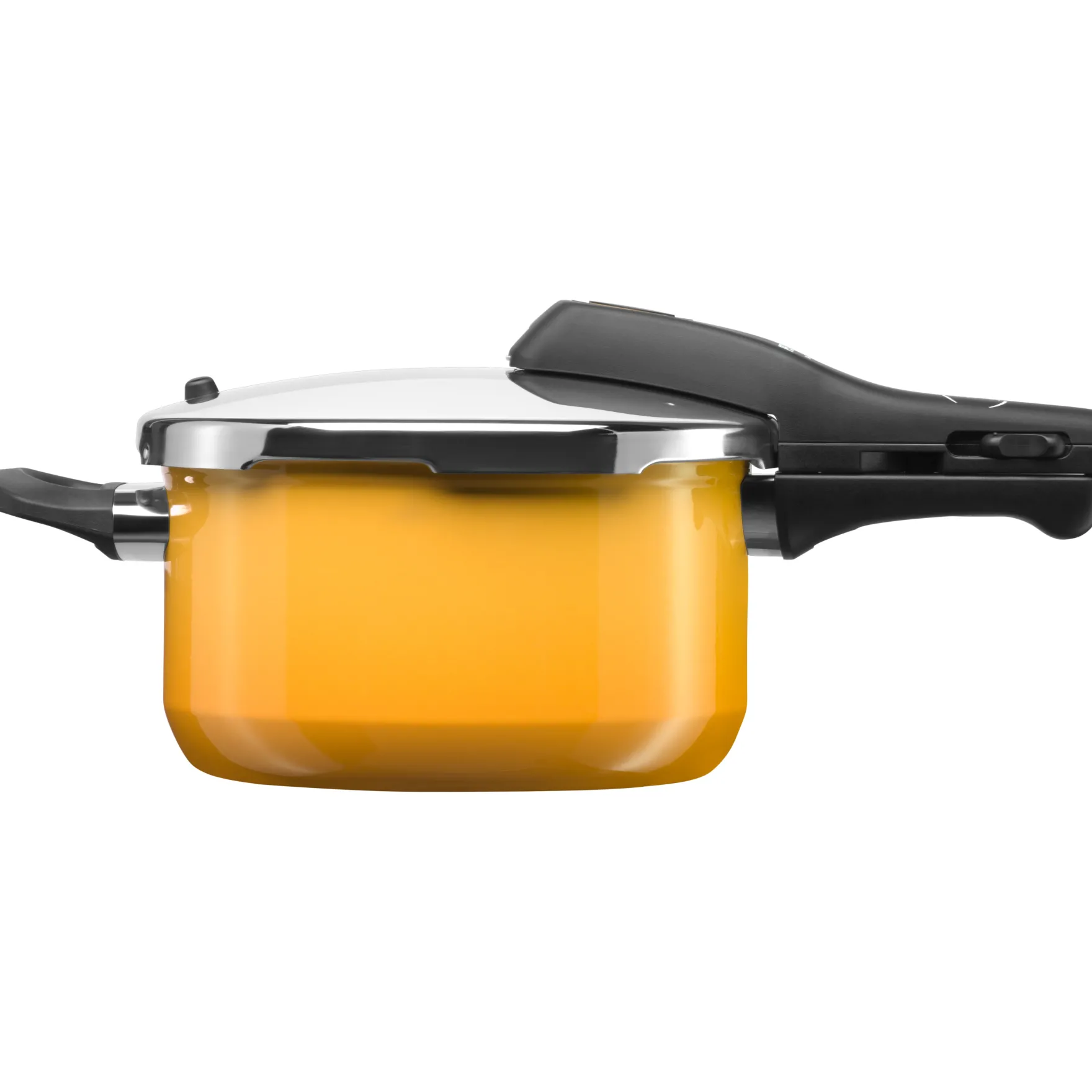 Schnellkochtöpfe|Induktionstöpfe|WMF Fusiontec Perfect Schnellkochtopf, 22 cm, 4,5 l Yellow