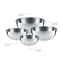 Schüsseln|WMF Gourmet Küchenschüssel-Set, 4-teilig