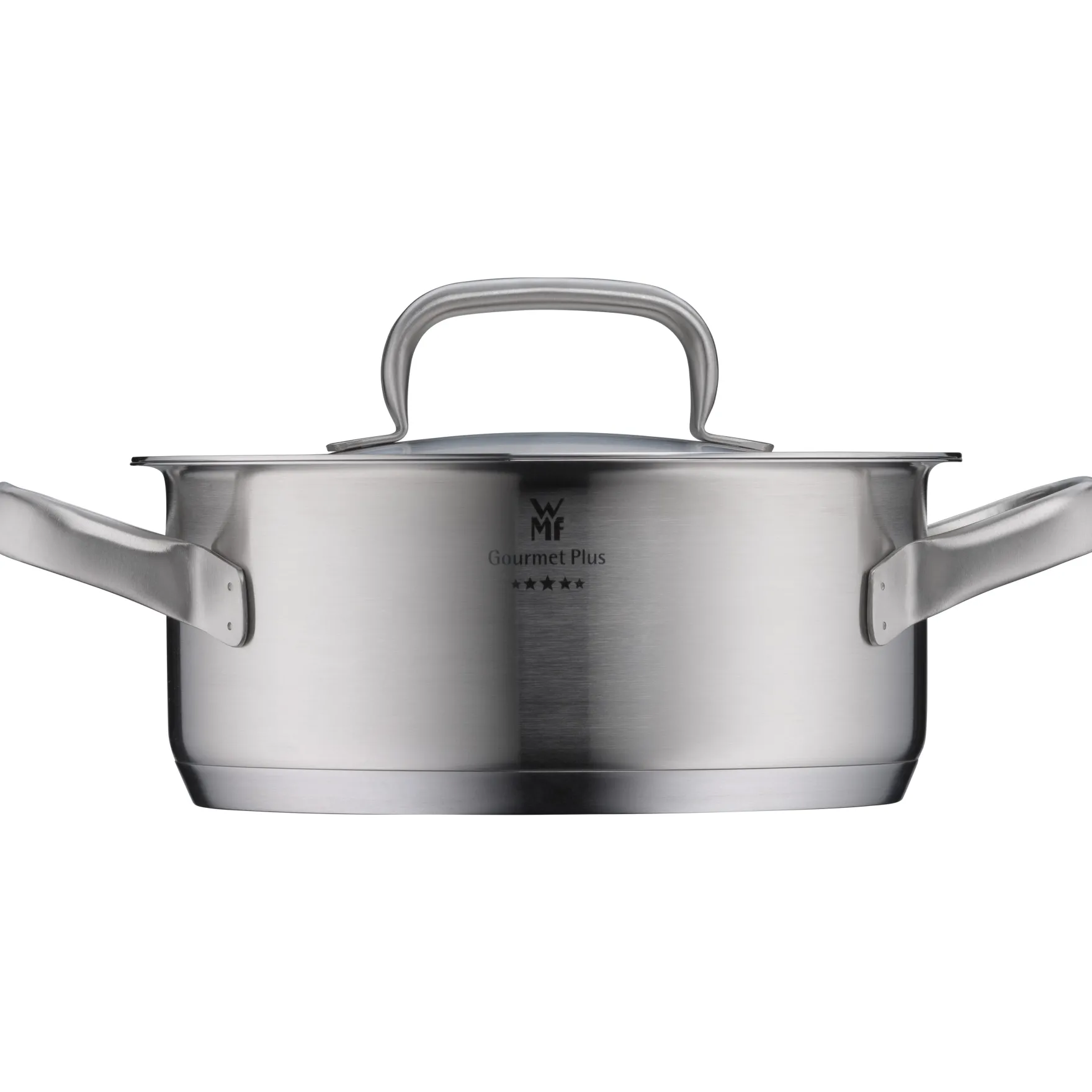 Induktionstöpfe|WMF Gourmet Plus Bratentopf mit Deckel, 20 cm