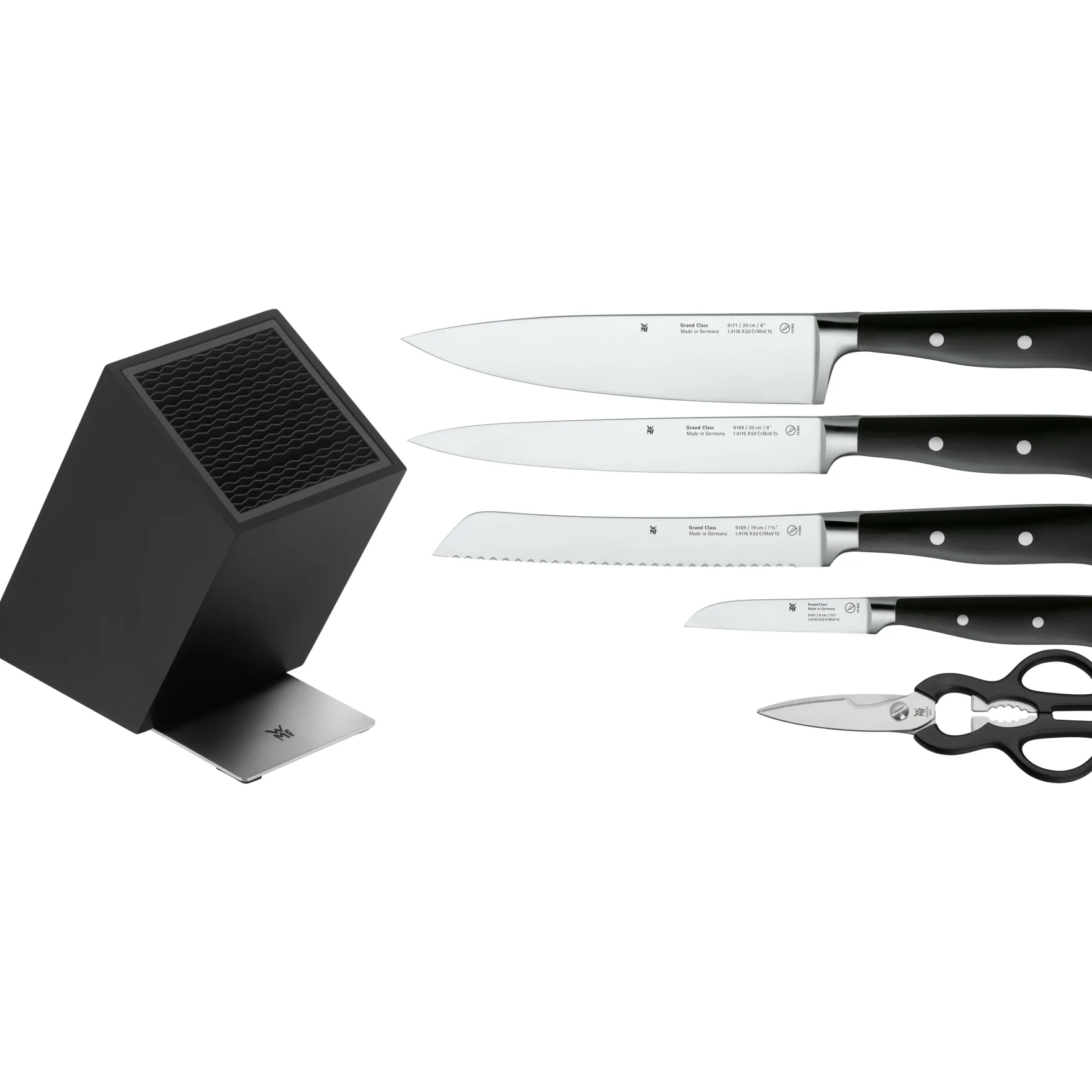 Messerblöcke|Messersets|WMF Grand Class Messer-Vorteils-Set* mit FlexTec Messerblock, 6-teilig