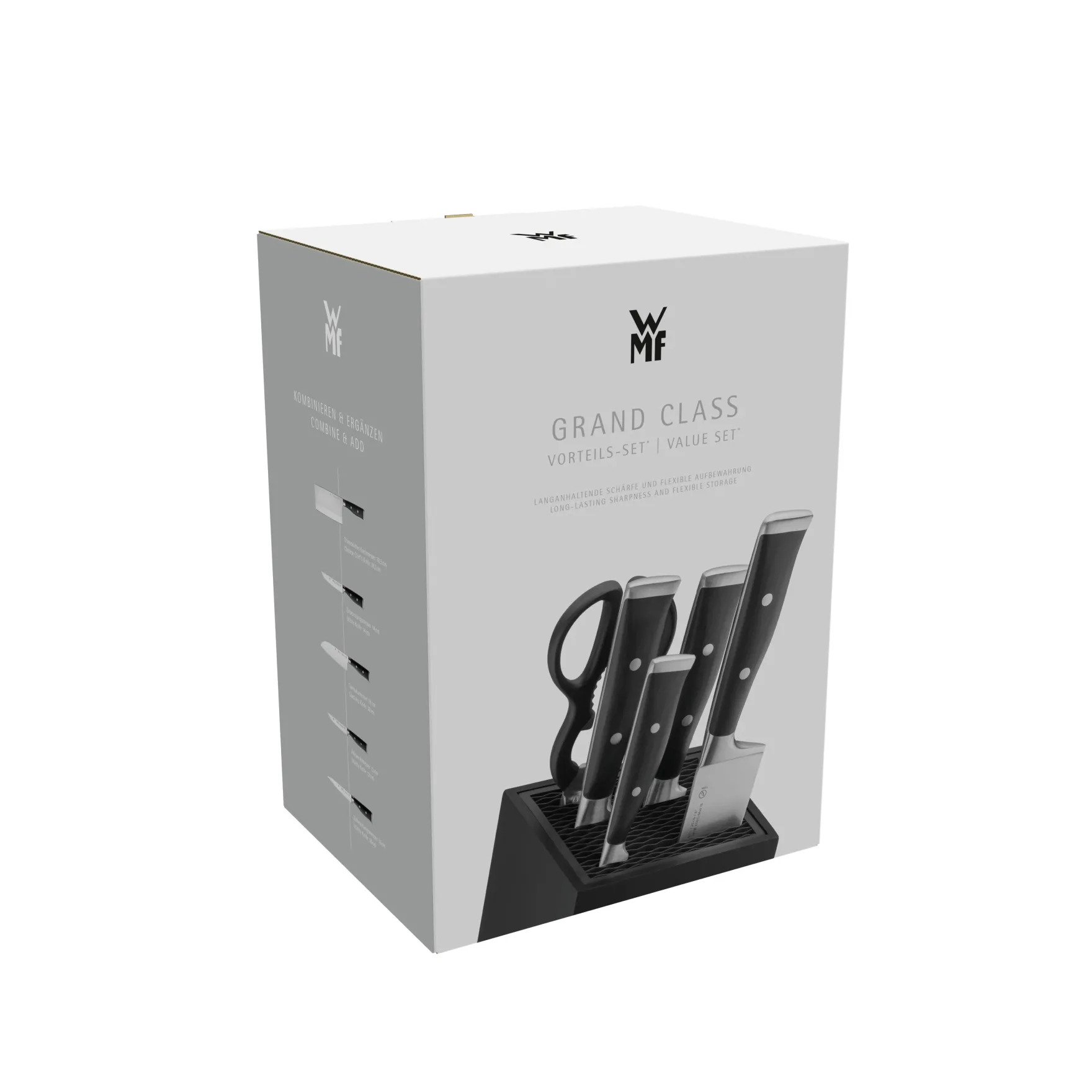 Messerblöcke|Messersets|WMF Grand Class Messer-Vorteils-Set* mit FlexTec Messerblock, 6-teilig
