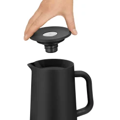 Thermoskannen|WMF Impulse Isolierkanne Tee, 1,0 l, Schwarz