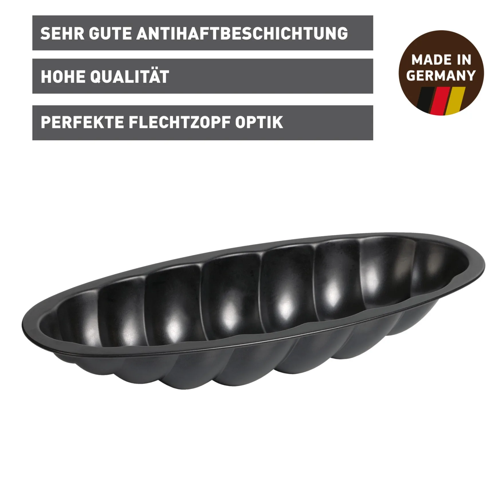 Backformen|WMF KAISER Hefezopfform, 38 cm