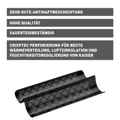 Backformen|WMF KAISER Inspiration Baguette-Backform, perforiert, 40 x 20 cm