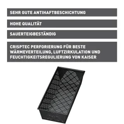 Backformen|WMF KAISER Inspiration Brotbackform, perforiert, 35 cm